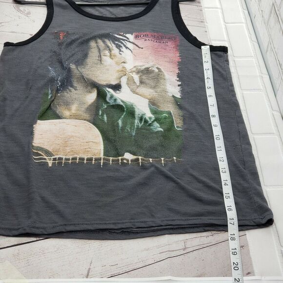 Bob Marley Rastaman Unbranded Ladies Tank Top Size Small - Picture 6 of 7
